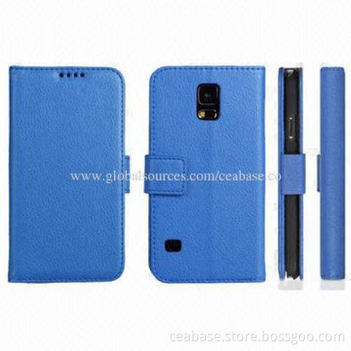 2014 New Leather Case for Galaxy S5